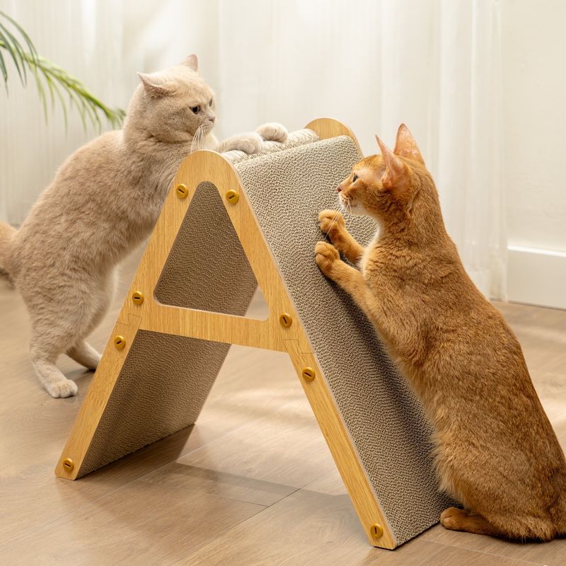 Scratching Stations That Save Your Furniture