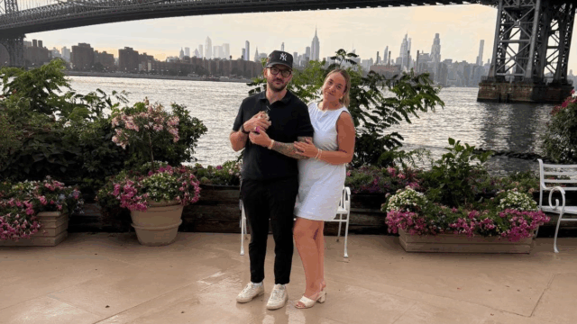 Stray Kitten Crashes New York Wedding Venue Tour—Couple Can’t Resist Helping